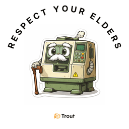 Respect Your Elders sticker